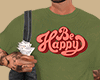 ✘ Be Happy Tshirt 1