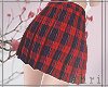 ⓐ Plaid Pleated Skirt