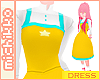 *M Ayame Dress Yellow