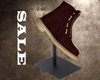 brown leather boots