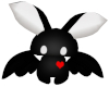 Monster Heart Black Pet
