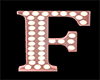 F Pink Letter Neon