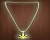N! Gold Necklace Kush