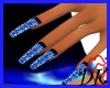 [DK]BlueLeopard Nails