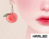 🐻 Earring Peach