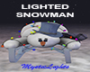 ML! Lighted Snowman Deco