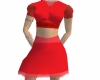 Red Top & Skirt