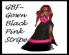GBF~Gown Blk Grey Pink