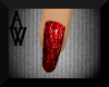 [AW] Red Christmas Nails