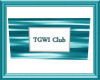 TGWI Club Sign in Teal