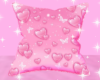 $ Hearts pillow
