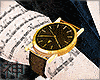 神. TM Gold  Watch