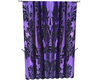 Purple/Blk Curtain (Ani)