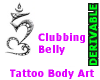 Tattoo Belly Clubbing