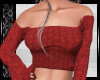 Knitted sexy sweater