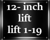 12-inch lift