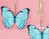 ᗩ┊ Blue Butterflies