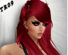 Kalea Red Punk Hair