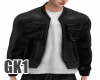 Trendy Black Leather JK