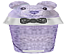 Bear purple Diaper Pail