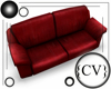 {CV} Couch 10pose RED
