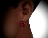 Red Pearl Earring