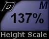 D► Scal Height*M*137%