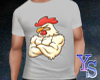 [YS] Shirt rooster amily