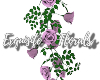 Pink Rose wall vine