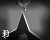 Shuriken earrings