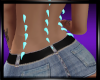 Teal Body Spikes