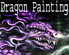 Purple Dragon Painting