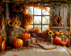Pumpkin Harvest Scene Bg