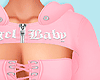Angel baby pink top