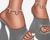 Cloe Mules - Grey