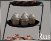 Rus Vintage Dessert Tray
