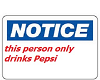 pepsi sign