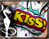 Top kiss Pop Art