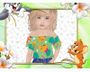 kids blouse pineapple