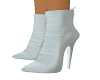 FG~ White Ankle Boots