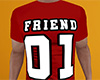 Friend 01 Shirt Red (M)