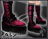 Creeper Boots .f. pink