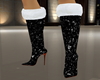 Dark Santa boots