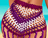 Purple Crochet Skirt Rll