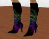 Black Swirl Boots 2