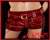 KyD Btch Fit Shorts Red