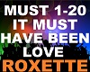 𝄞 Roxette - It Must