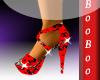 (J) Red Sexy heels
