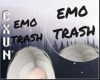 Emo Trash HeadSign