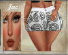 J~BLK AND WHT SHORT SET